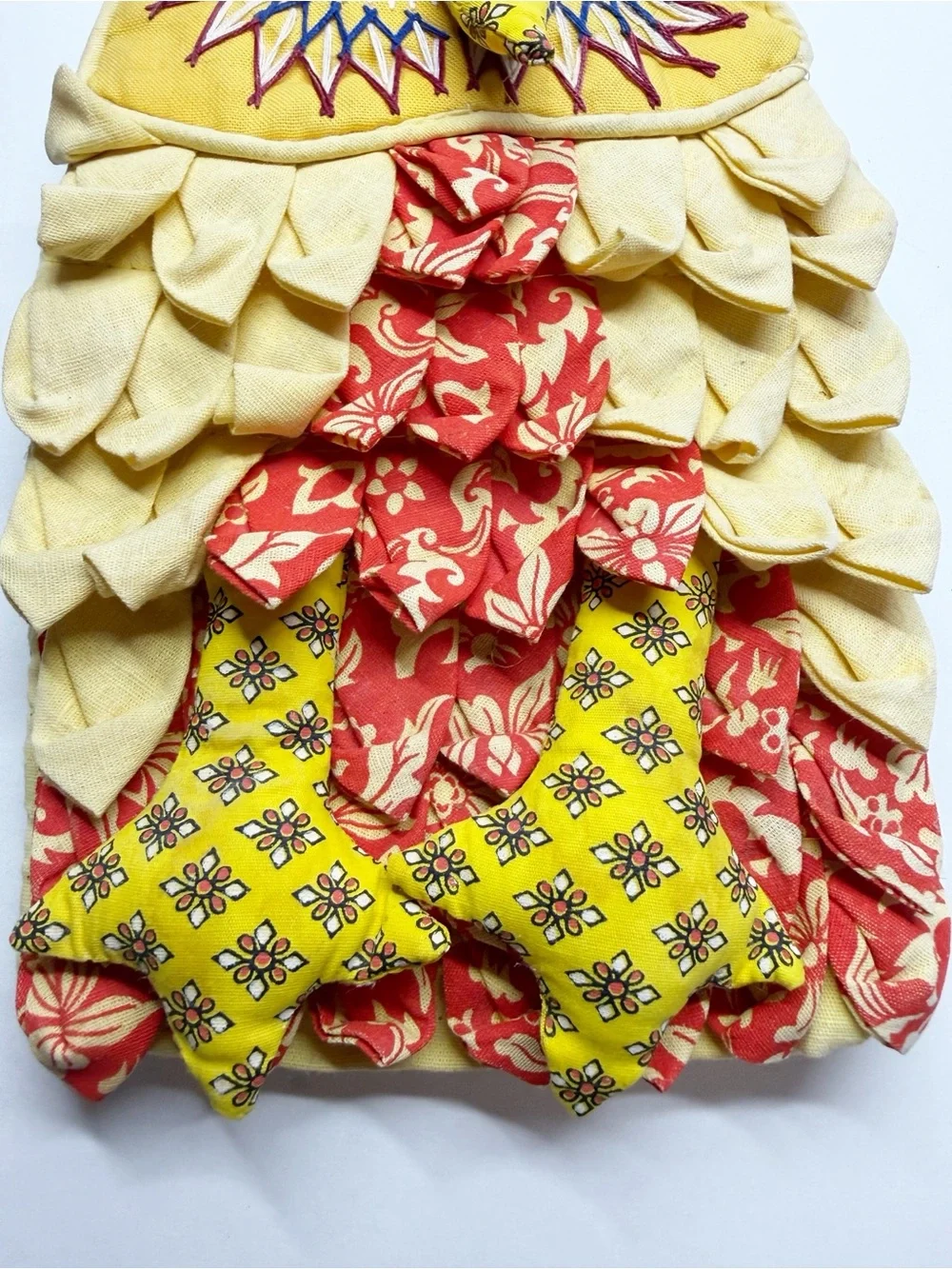 Vintage 70s 3D Owl Oven Mitt Retro Mod